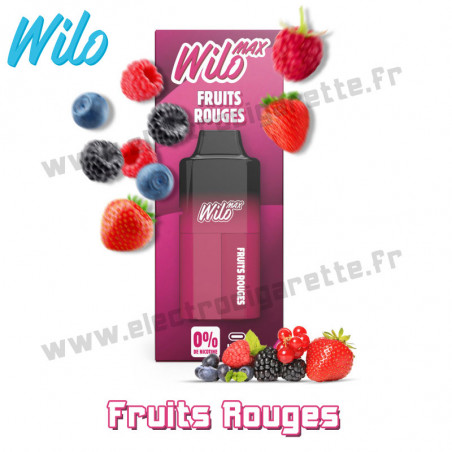Fruits Rouges - Wilo Max - 12ml - 3000 Puffs