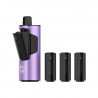 Pod Vape Solobar 2400 avec 4 Cartouches Saveur - Design Élégant en Violet