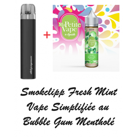 Smokclipp Fresh Mint - Vape Simplifiée au Bubble Gum Mentholé