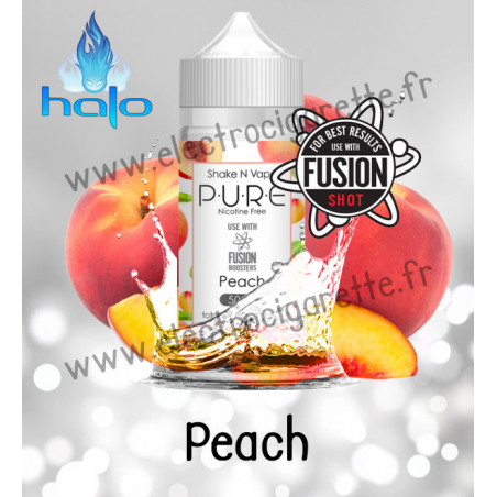 Pêche - Pure - Halo Shake n Vape - ZHC 50ml
