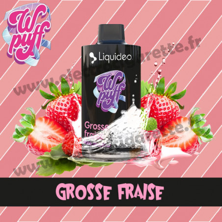 Cartouche Pod Wpuff 12K 00mg - Grosse Fraise - Liquideo
