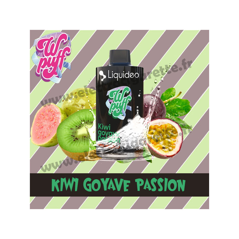Cartouche Pod Wpuff 12K 00mg - Kiwi Goyave Passion - Liquideo