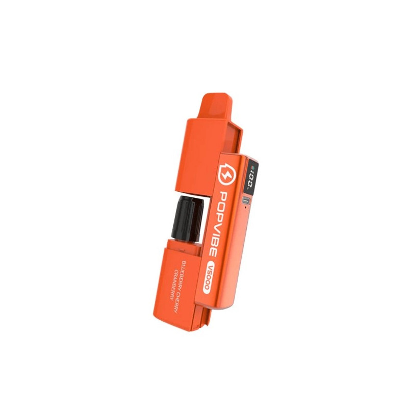 5000 Puff Blueberry Cherry Cranberry - V5000 by Popvibe | Vapez intensément