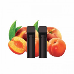 Ensemble Prodigy par Vape Maker avec arômes de pêche et brugnon pour une expérience de vape juteuse
