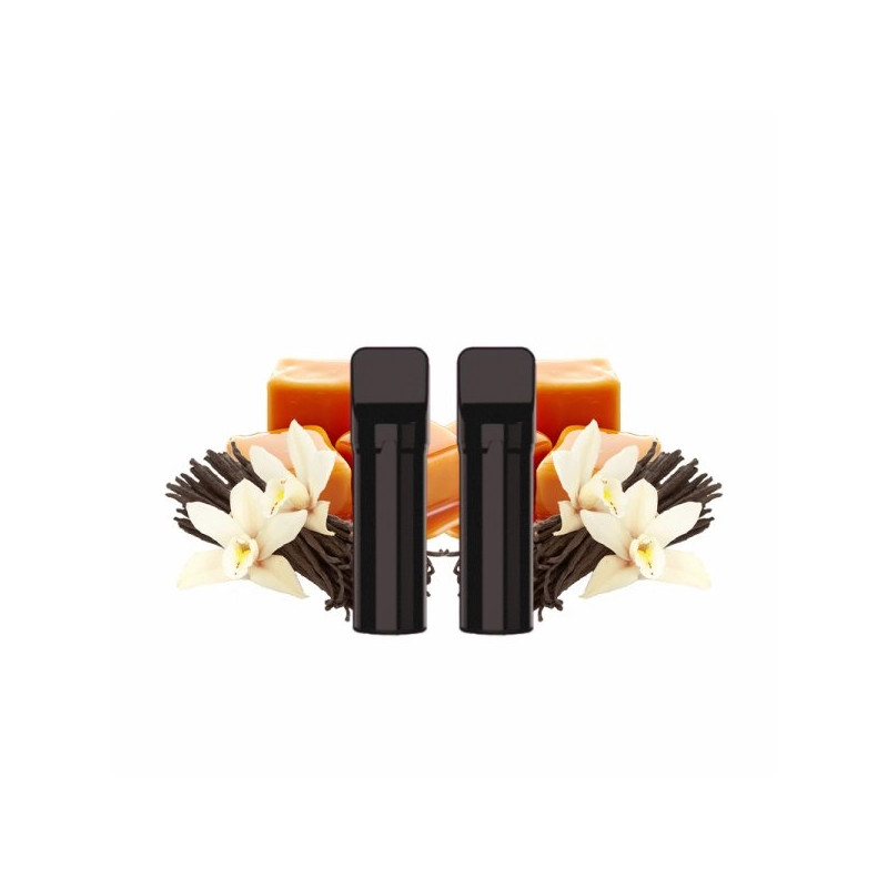 Ensemble Prodigy par Vape Maker avec arômes de vanille et caramel pour une expérience de vape gourmande et douce