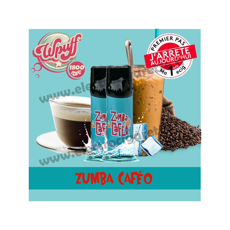 2 x pods Zumba Cafeo - Wpuff 1800/Liquideo
