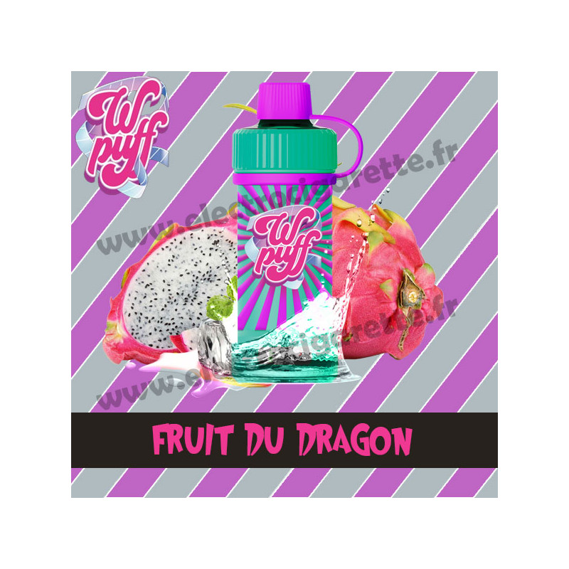 Kit Batterie avec Cartouche Pod Wpuff 12K 00mg - Fruit du dragon - Liquideo