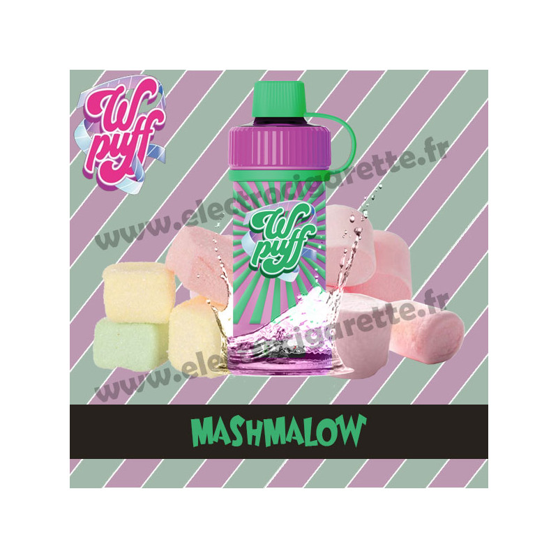 Kit Batterie avec Cartouche Pod Wpuff 12K 00mg - Marshmallow - Liquideo