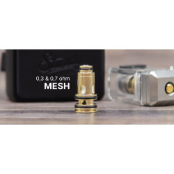 Résistance mesh 0.3 & 0.7 ohm - meilleure production de vapeur et saveur optimisée