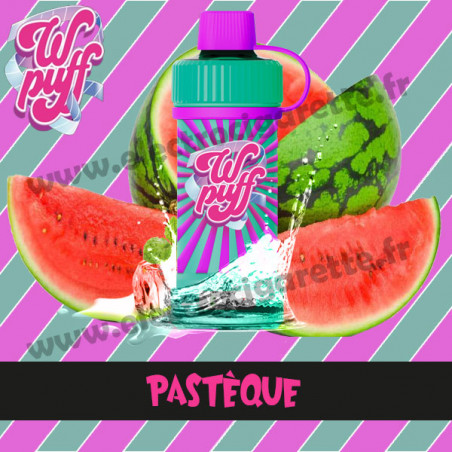 Kit Batterie avec Cartouche Pod Wpuff 12K 00mg - Pastèque - Liquideo