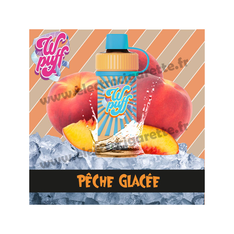 Kit Batterie avec Cartouche Pod Wpuff 12K 00mg - Pêche Glacée - Liquideo