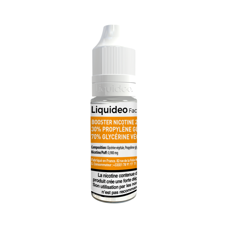 Booster Liquideo 30/70 10ml 20mg : Pour une Vape Équilibrée entre Saveur et Vapeur