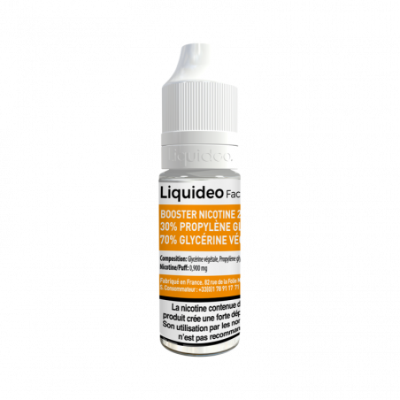 Booster Liquideo 30/70 10ml 20mg : Pour une Vape Équilibrée entre Saveur et Vapeur
