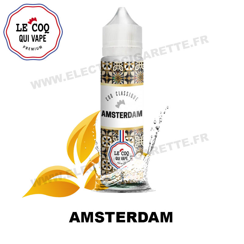 Amsterdam 50ml Coq Classique - Le Coq qui Vape 0mg
