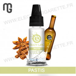 Pack de 5 x Pastis - Crazy Labs - MG Vape - 10 ml