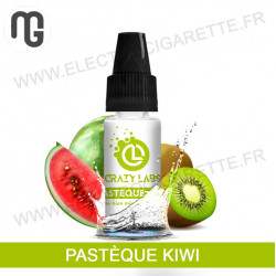 Pack de 5 x Pastèque Kiwi - Crazy Labs - MG Vape - 10 ml