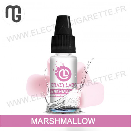 Pack de 5 x Marshmallow - Crazy Labs - MG Vape - 10 ml