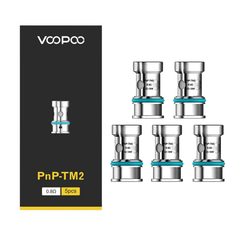 Pack de 5 x Resistance PnP - Voopoo 0.8 Ohm