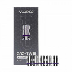 Pack de 5 x Résistances PnP TW - 0.15 Ohm - Voopoo