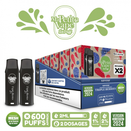 Triple Berries - Pod RePuff - Ma petite vape - Pod