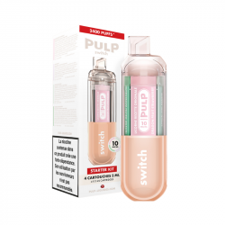 Kit Le Pod Switch 2400 Rose - PULP - 4 Saveurs en 1 Pod Rechargeable
