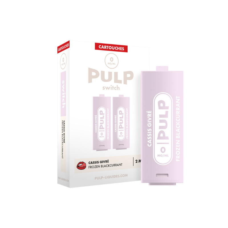 Pack de 2 Pods Switch 2ml 20mg Pulp Cassis Givré - Vape Frais