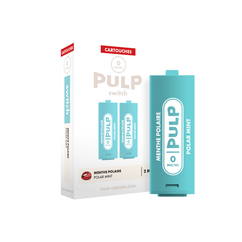 Pack de 2 Pods Menthe Polaire 20mg - Pulp Switch