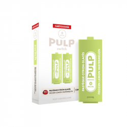 Pack de 2 Pods Switch 2ml 20mg - Pulp Pastèque Citron Glacés
