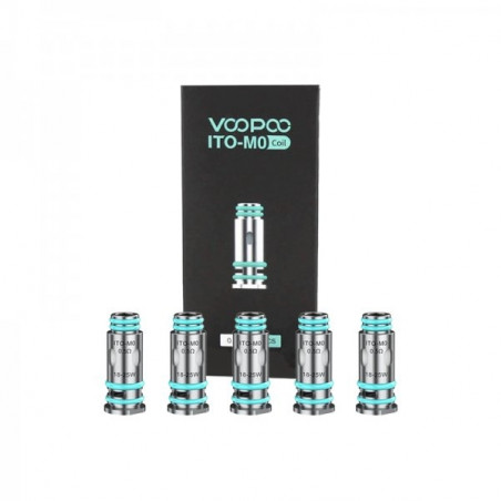 Kit 5 résistances Voopoo ITO M0 intensité