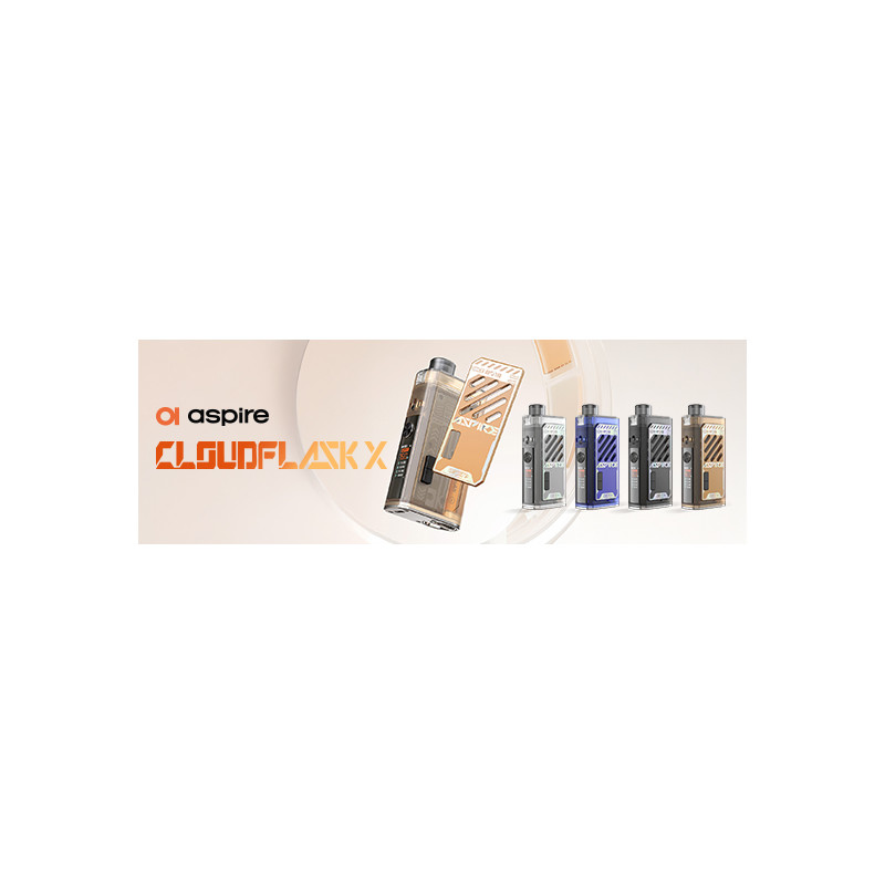 Kit Pod Aspire Cloudflask X