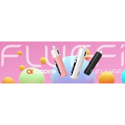 Bannière Aspire Fluffi couleurs