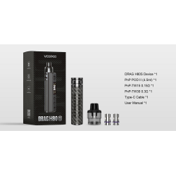 contenu Kit Drag H80S Pod 80W Voopoo