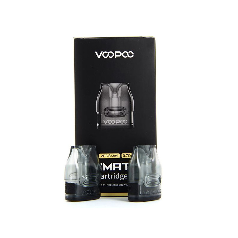 Pack de 2 Pods 3ml + résistance Mesh Vmate V2 Voopoo 0.7 ohm