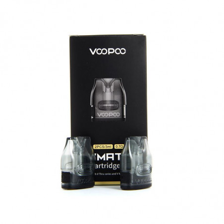Pack de 2 Pods 3ml + résistance Mesh Vmate V2 Voopoo 0.7 ohm