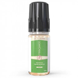 E-liquide Moonshiners, sel de nicotine, saveur pastèque fraise blanche, flacon 10 mL