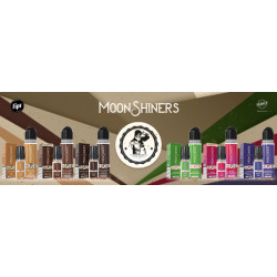 Gamme Moonshiners, saveurs fruitées classiques