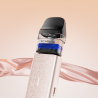 Vape Trine SE rose pastel sur fond rose, technologie VCAP Pod, Innokin
