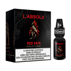 Red Skin L'Absolv Vape Cellar 3x10mL - Disponible en 3, 6, 11, 16mg