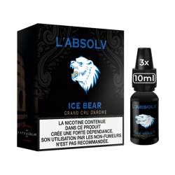 Ice Bear L'Absolv Vape Cellar 3x10mL - Disponible en 3, 6, 11, 16mg