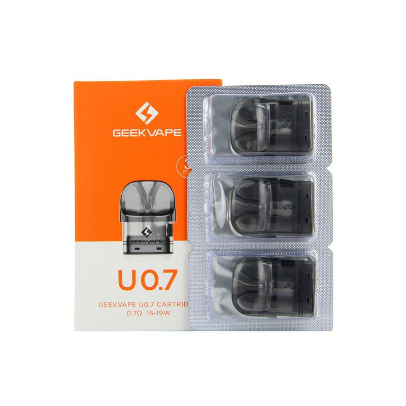 Pack de 3 Pods 2ml 0,7ohm Sonder U GeekVape