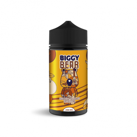Creamy Vanilla Caramel Biggy Bear 200ml ZHC 0mg