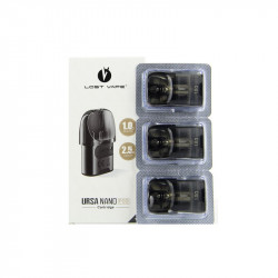 Pack de 3 Pods 2.5ml + resistance Ursa Nano V2 Lost Vape