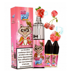 Tornado 15000 puffs 20 mg Fraise Framboise Cerise Glacée - Big Puff