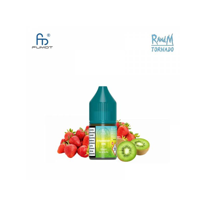 Strawberry Kiwi (20 mg sel de nicotine) 10ML - Tornado Randm/Fumot