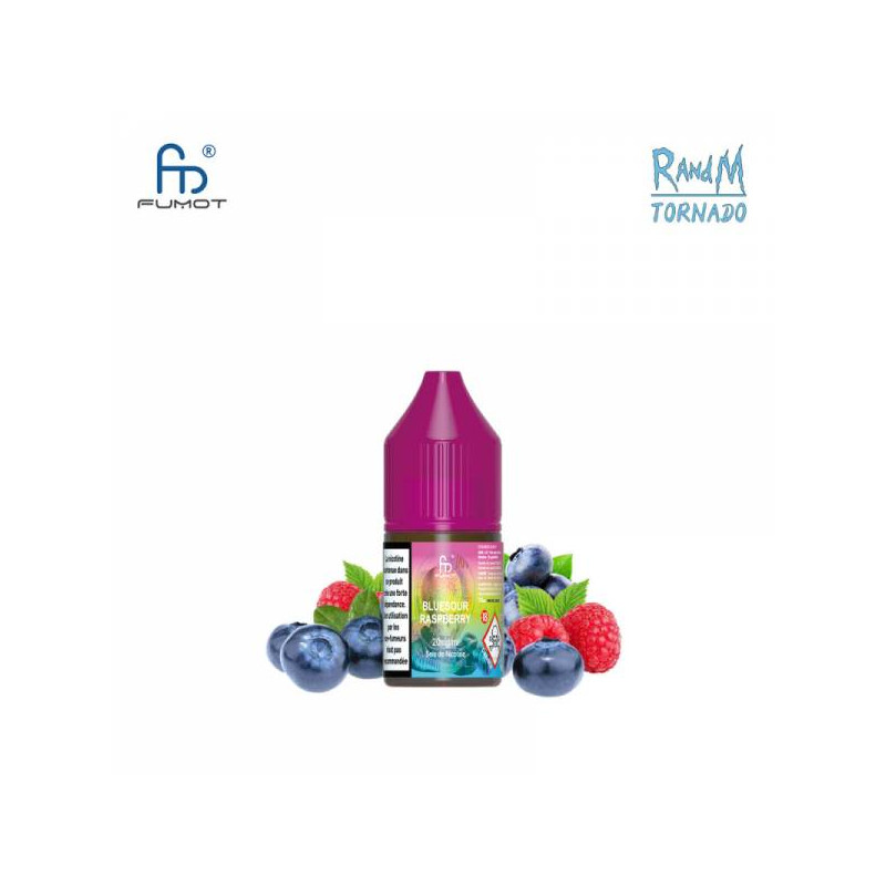 Bluesour Raspberry (20 mg sel de nicotine) 10ML - Tornado Randm/Fumot