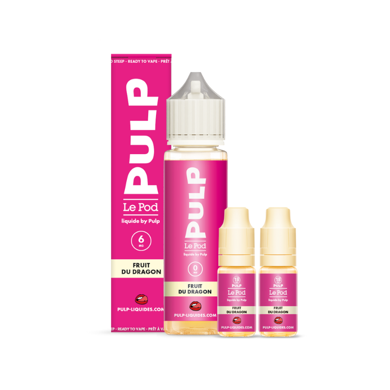 Pack 60ml Fruit Du Dragon Le Pod Liquide Pulp 6mg