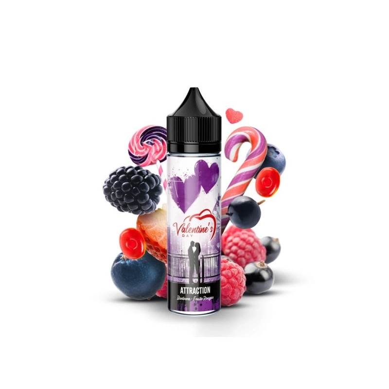 Attraction 0mg 50ml - Valentine's Day