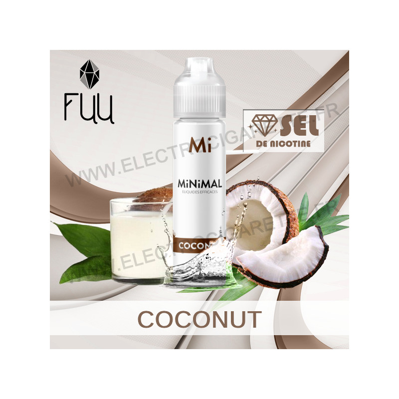 Coconut Grand Format - MiNiMAL 50ml 0mg - E-liquide Saveur Noix de Coco