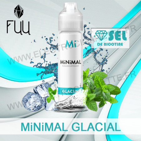Glacial Grand Format - MiNiMAL 50ml 0mg - E-liquide Rafraîchissant