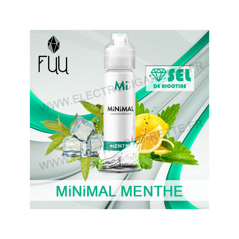 Menthe Grand Format - MiNiMAL 50ml 0mg - E-liquide Rafraîchissant